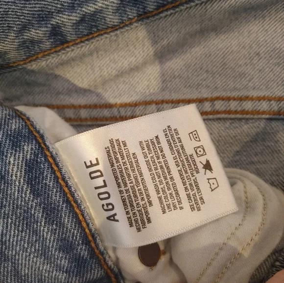 Agolde Jeans 90's Ultra High Rise Size 23 - Picture 14 of 15